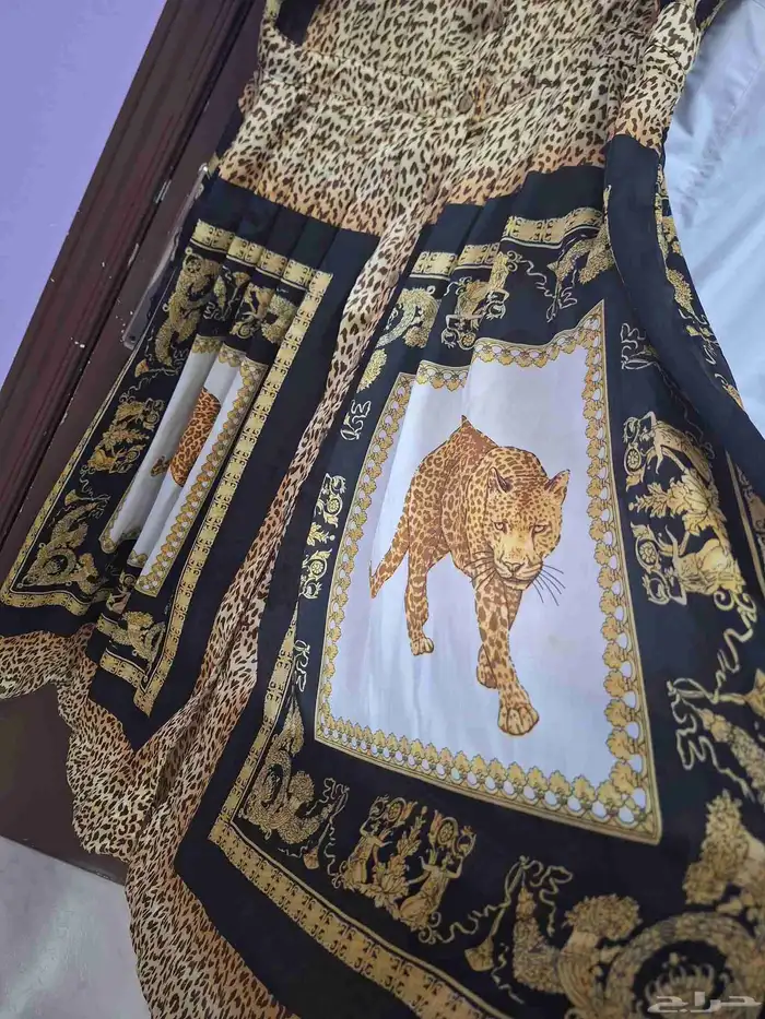 فستان حرير تايقر 4