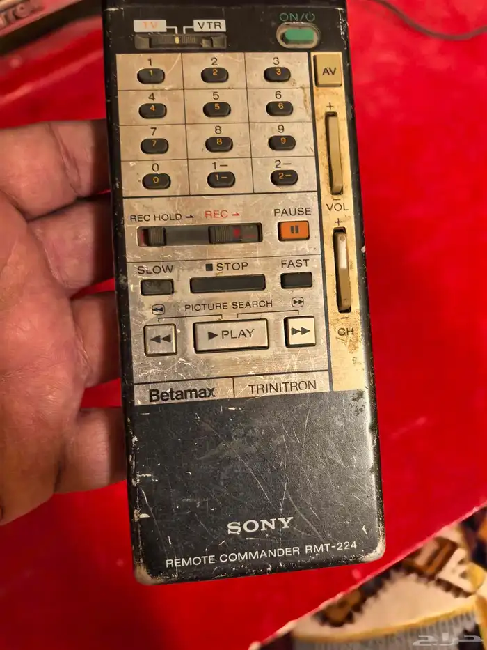 ريموت فديو سوني ياباني زمن الطيبين 3