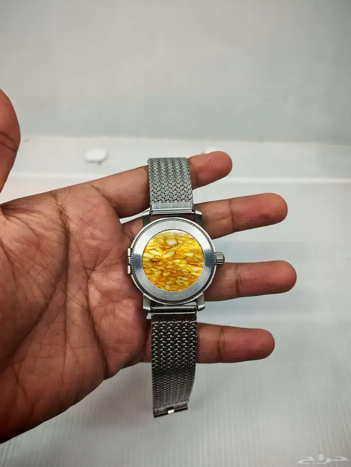 ساعة أوتوماتيك اصدار الكهرمان محدودة رقمها 04 من 25 ساعة 2