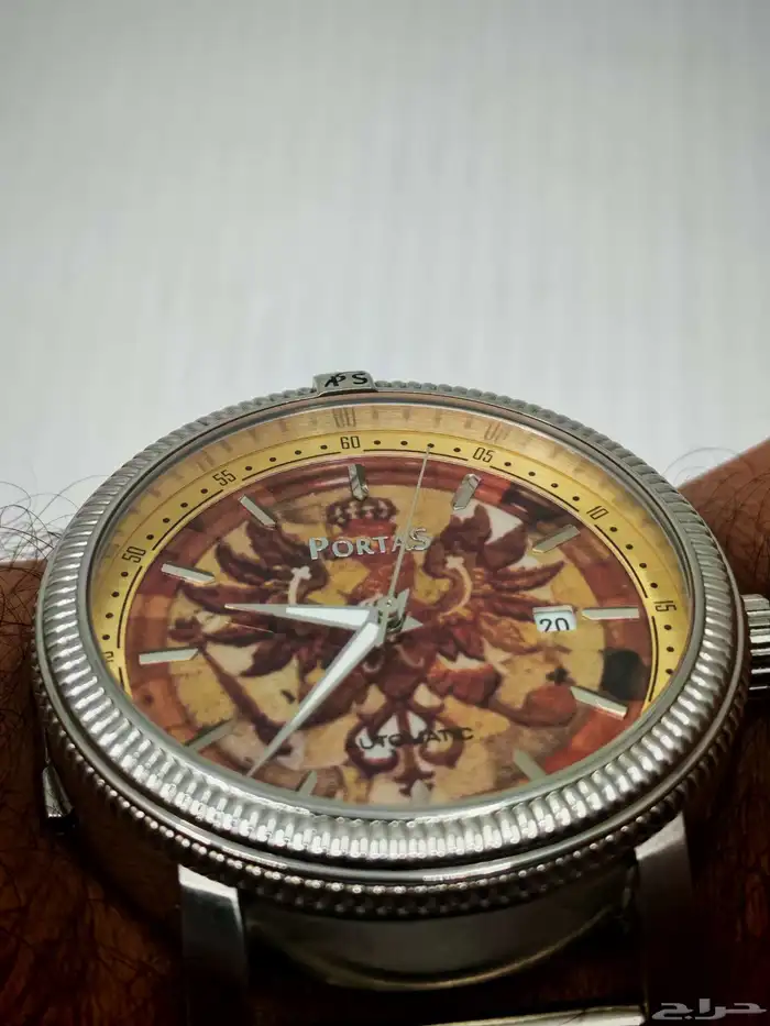 ساعة أوتوماتيك اصدار الكهرمان محدودة رقمها 04 من 25 ساعة 4