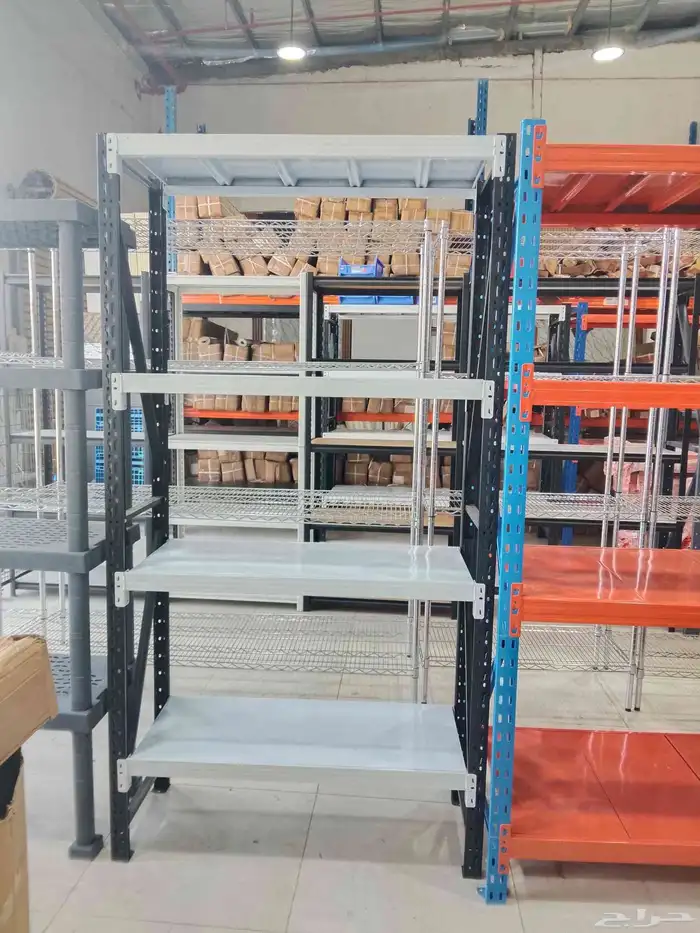 رفوف تخزين منزليه ارفف مستودعات 4