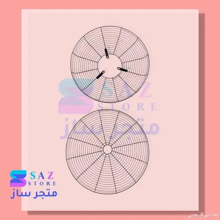 مروحة جدارية صناعية حديد 750 ملم 75 إنش بقدرة 260 واط 8