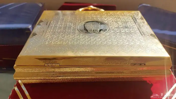 صندوق مصحف منقوش من النحاس للبيع 9