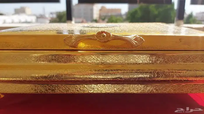 صندوق مصحف منقوش من النحاس للبيع 2