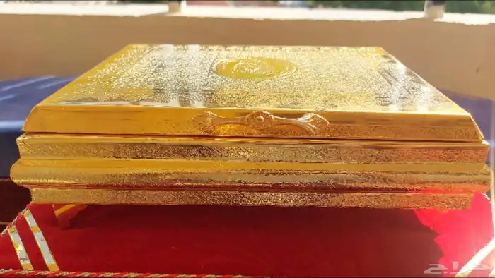 صندوق مصحف منقوش من النحاس للبيع 0