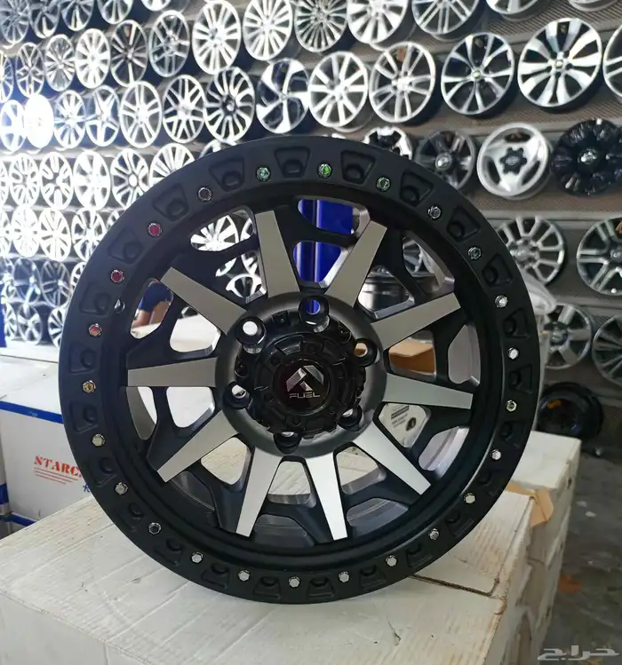 جنوط فيول إصدارات واشكال متعدده لجميع السيارات 4