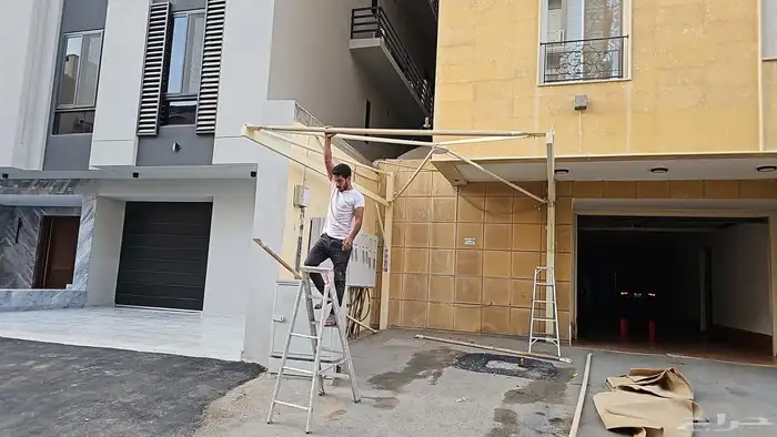 مظلاه سياره وحده جده مظلات مخروطي تغيير قماش 1