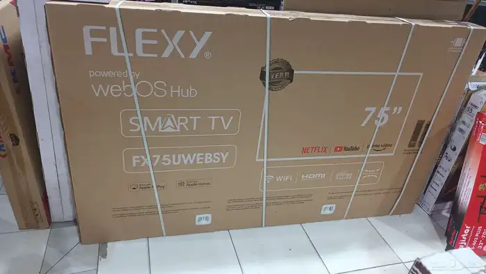 تلفزيون ذكي 4K نتفليكس يوتيوب شاهد Qled 6