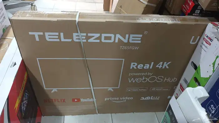 تلفزيون ذكي 4K نتفليكس يوتيوب شاهد Qled 5