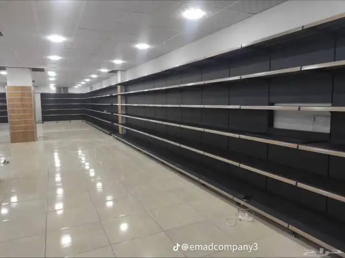 رفوف بكل أنواع الرفوف متوفره 3