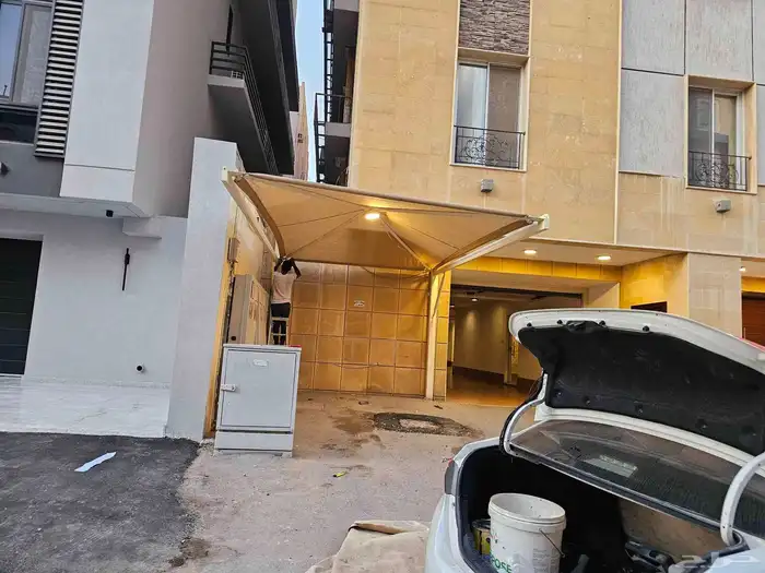 مظلاه سياره وحده جده مظلات مخروطي تغيير قماش 0