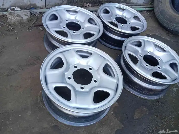 جنوط جيب لاندكروزر هدد ديزل حديد اصلي وكاله مقاس 16 2