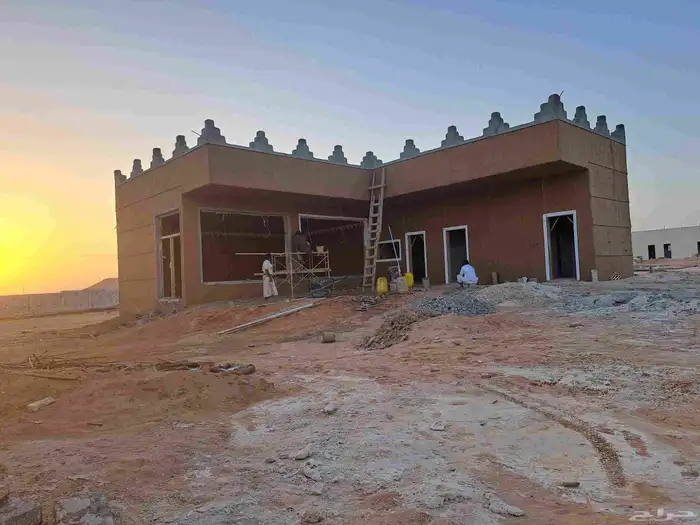 نشتغل جميع أعمال التراثية بنيان المجالس والمساجد والاستراحات 0