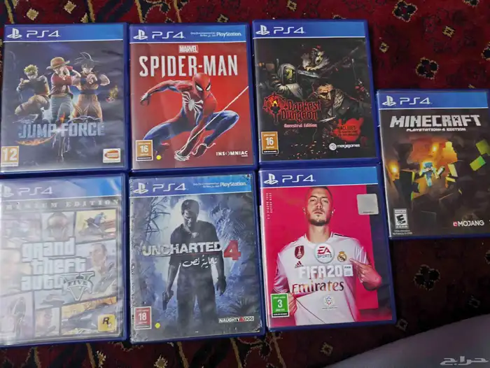 أشرطة سوني 4- Ps4 games 0