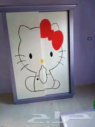 دواليب وخزاين ملابس سرير تسريحات ديكورات بكل النواعها 5