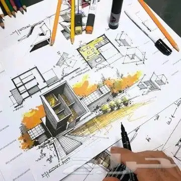 المهندس المعماري  مساعد تصميم وإشراف معماري   هل تبحث 8