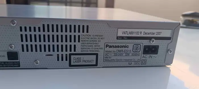 جهاز باناسونيك DVD CD بحالة Recorder  الجديد 2