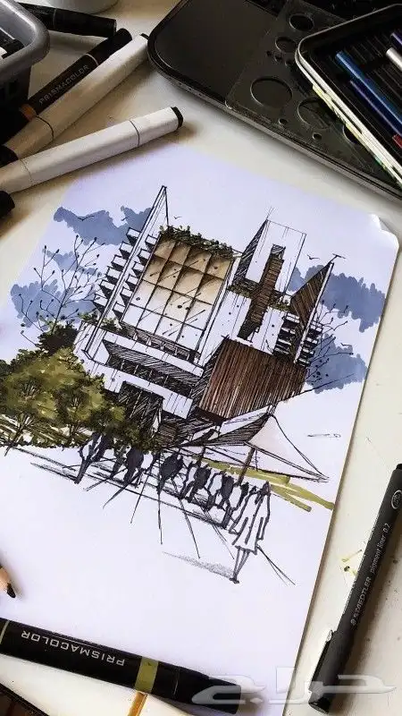 المهندس المعماري  مساعد تصميم وإشراف معماري   هل تبحث 6