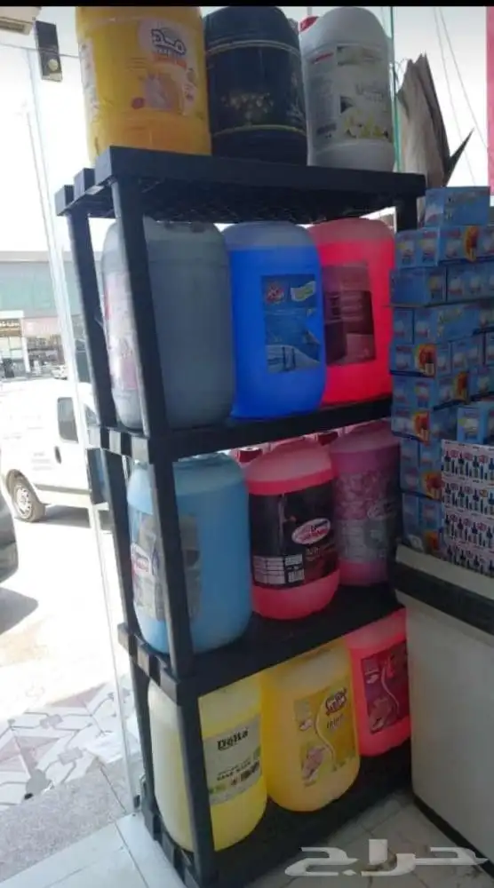 وحدة رفوف بلاستيك مقوئ 40 90 184 7