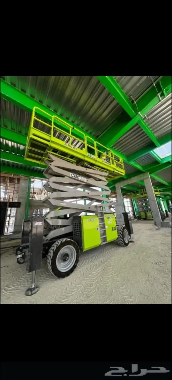 سيزر 18 متر سقاله ديزل رافعه أشخاص للايجار شهري يومي سنوي 3