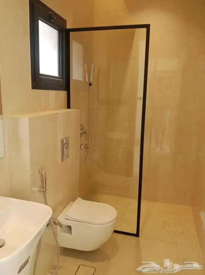 حاجز شاور زجاج شاور حاجز زجاج بارتيشن زجاج قاطع شاور 4
