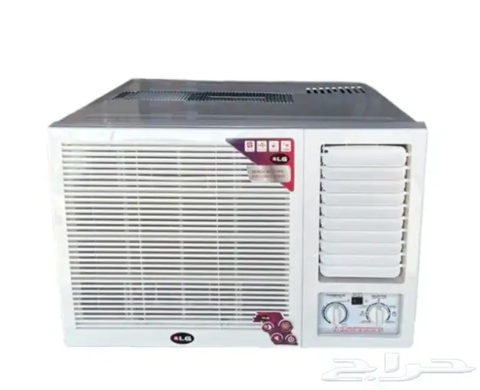 العرض مستمر مكيف شباك كي ال جي 18 بارد   تبريد فعلي 18000 0