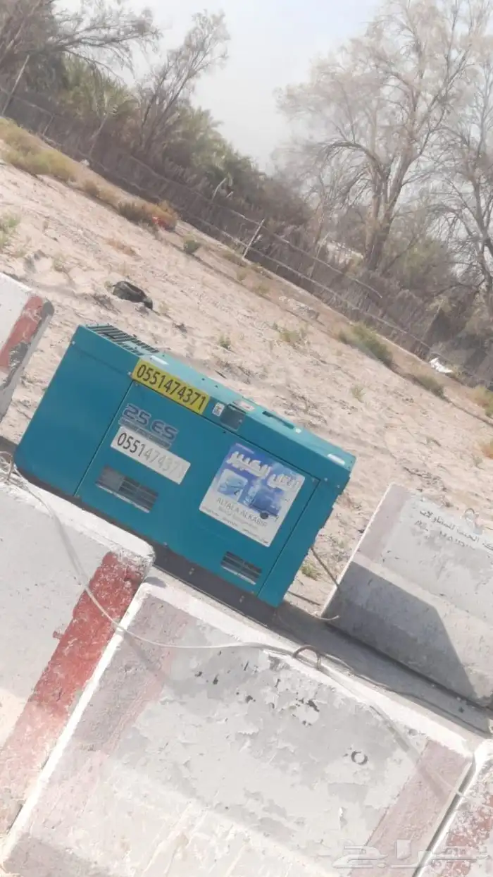 مولدات 25 كيلو للإيجار generators 25 KVA for rent 8