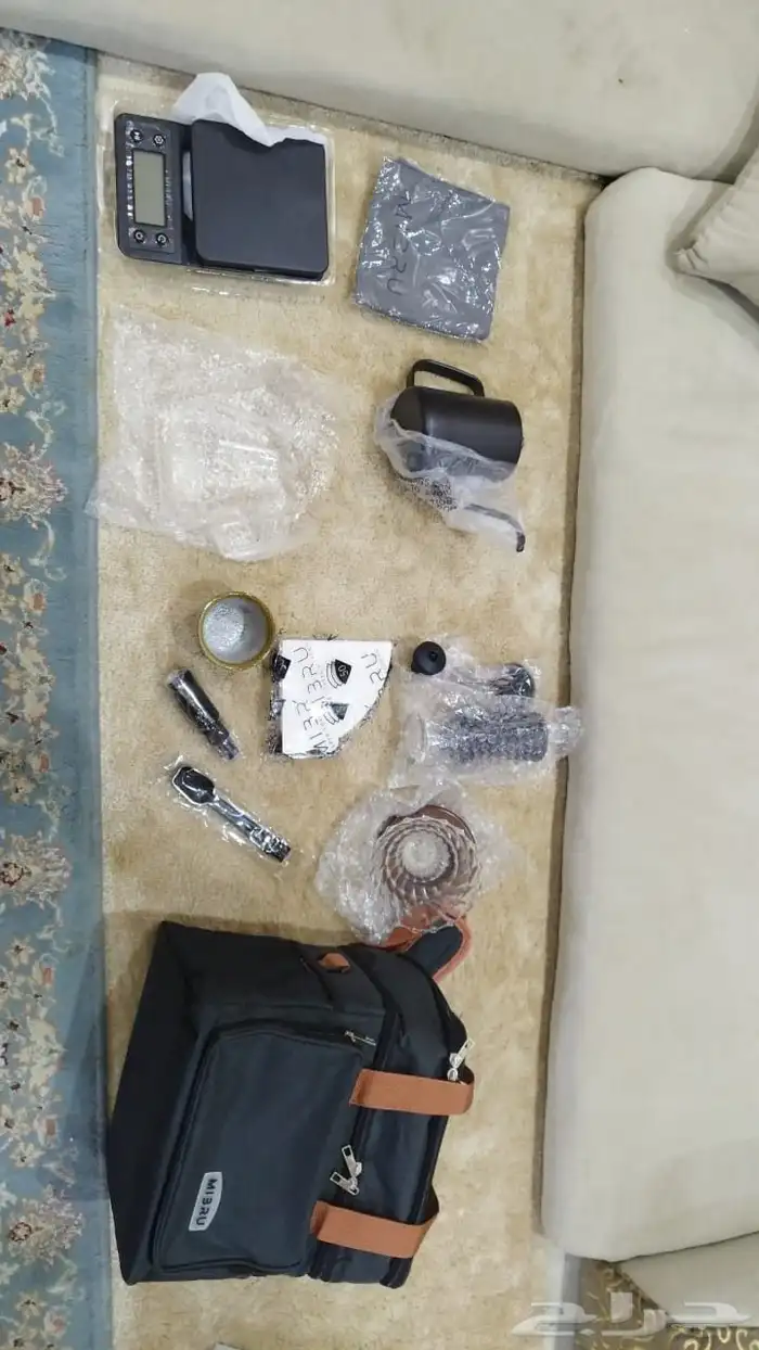 حقيبه أدوات القهوه المختصه كامله. جديده 3