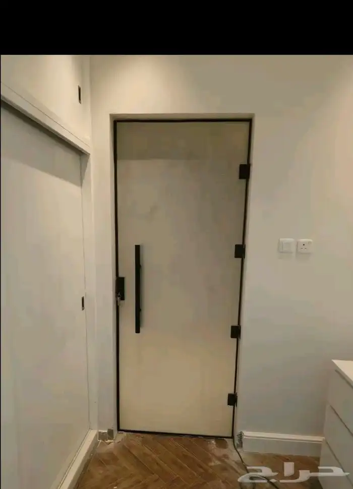 باب زجاج حمام زجاج حاجز للشاور زجاج للحمام للمروش 0