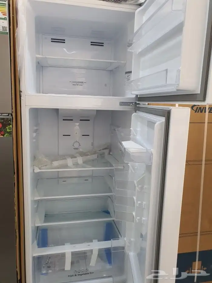 ثلاجات بابين ثلاجات عرض جديد ثلاجة باب زجاج ثلاجة قزاز جديد 6