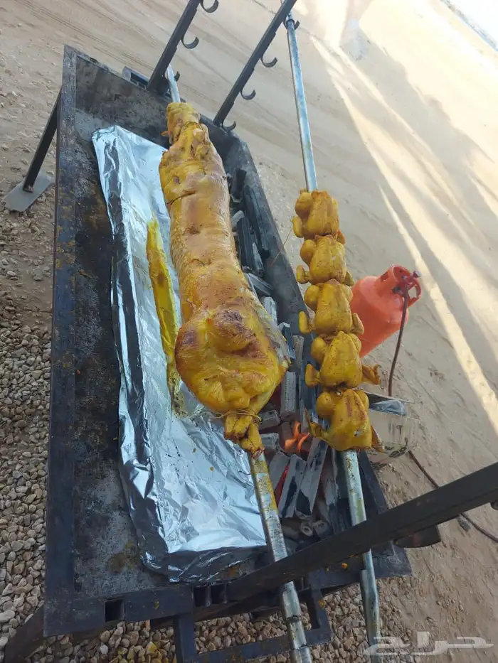 Al Khair Restaurant offers lamb skewers over embers 1 whole 4