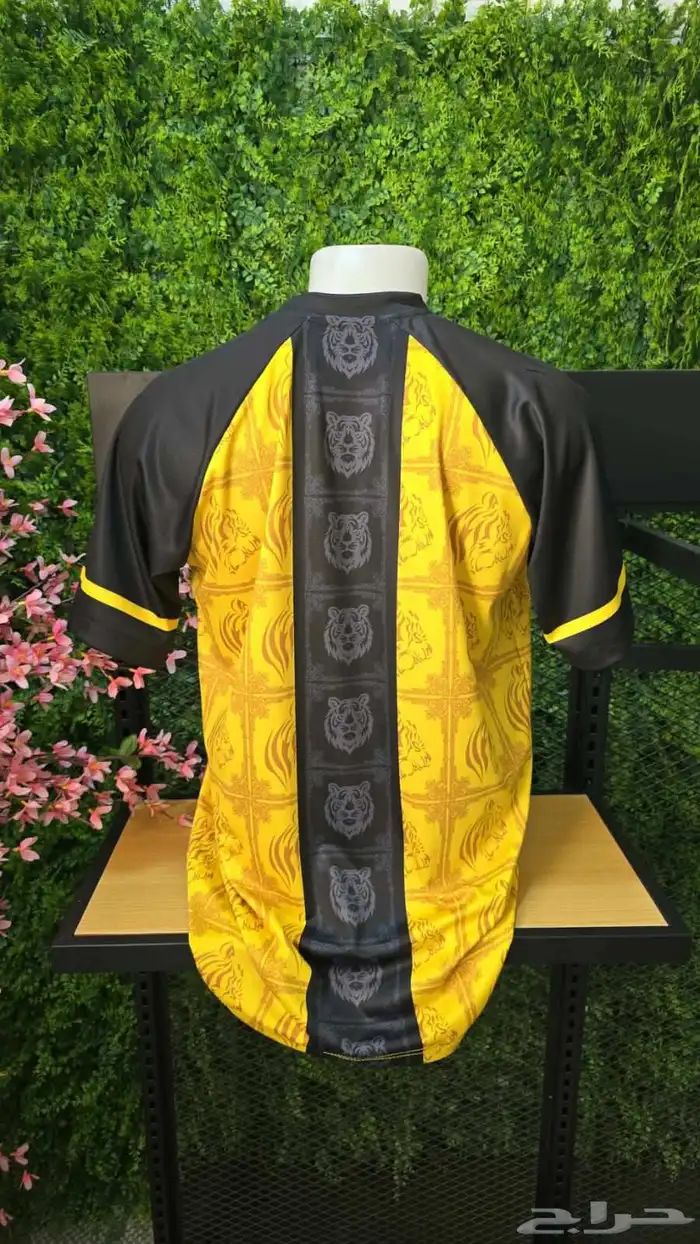 تيشرتات نادي الاتحاد خامه ممتاز متوفر طباعه اسم حسب الطلب 4