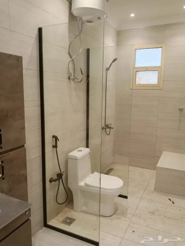 حاجز شاور زجاج شاور حاجز زجاج بارتيشن زجاج قاطع شاور 3