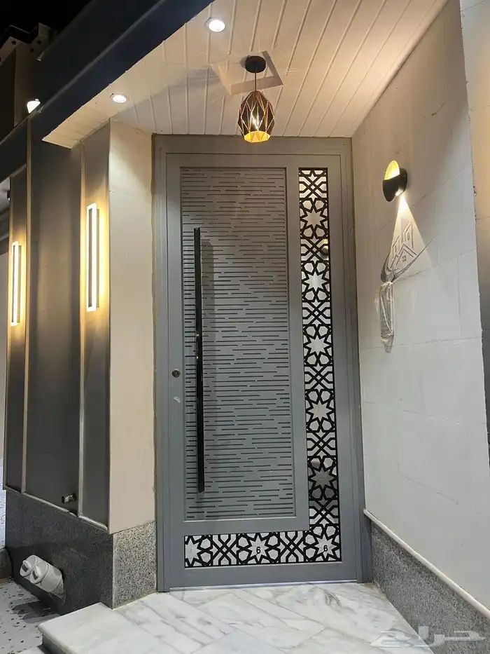 باب حديد ابواب المنيوم 7