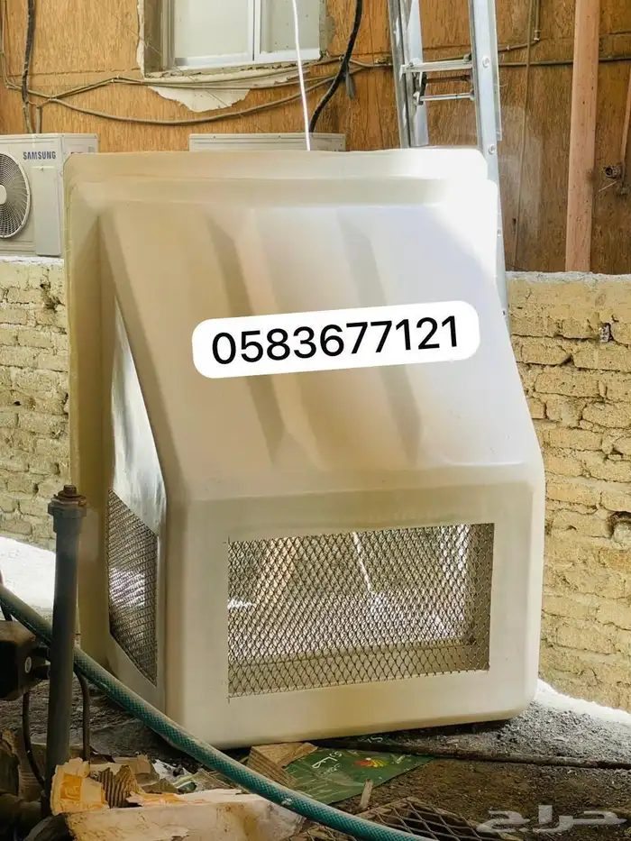 تركيب اغطية المكيفات غطاء مكيف فيبر 1