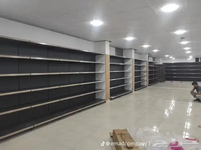 رفوف بكل أنواع الرفوف متوفره 0