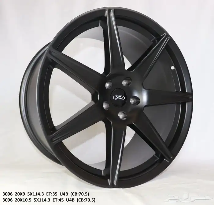 جنوط موستنج ماك شلبي Mustang   مقاس 20 و19 9