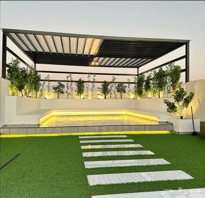 مظلات وسواتر برجولات 2