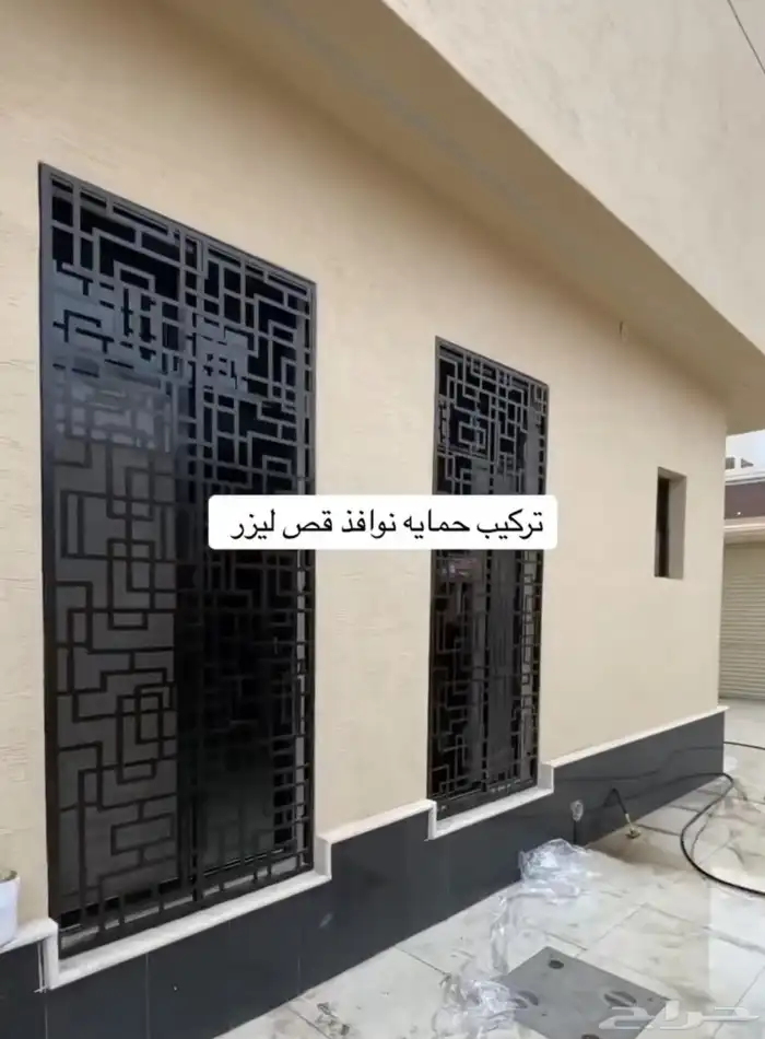 تفصيل نوافذ حديد شبابيك حديد درايش حديد شباك دريشة في الرياض 1