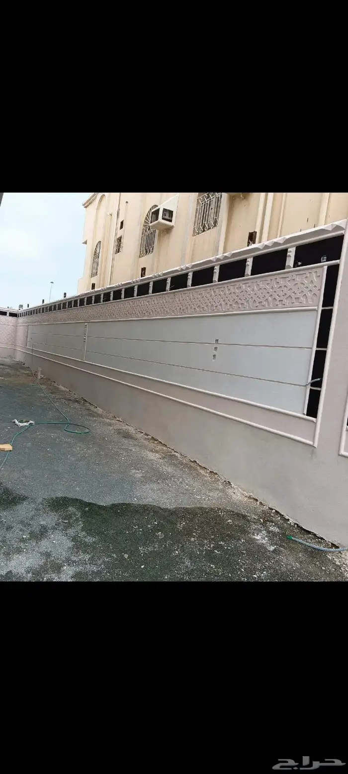معلم ديكورات خارجيه سمنت وبطحا الرياض 2