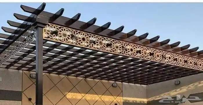 مظلات سواتر بيوت شعر قراميد مظلات سيارات ومظلات مواقف 10