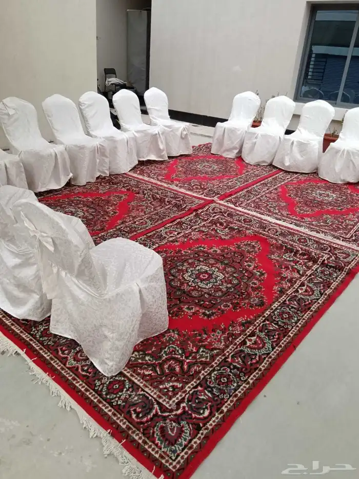 تعجير كرسي طولات زجج جلسات شعبيه كنب جميع انوع الحفلات 0