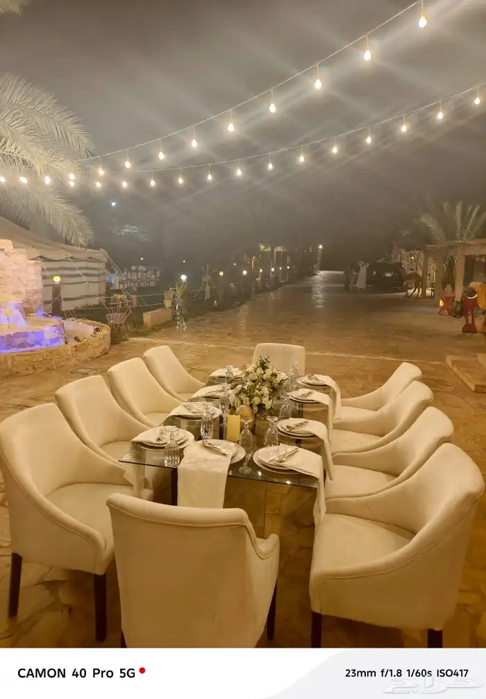 تاجير كراسي وطاولات وكنب وجلسات شعبيه وزل 3