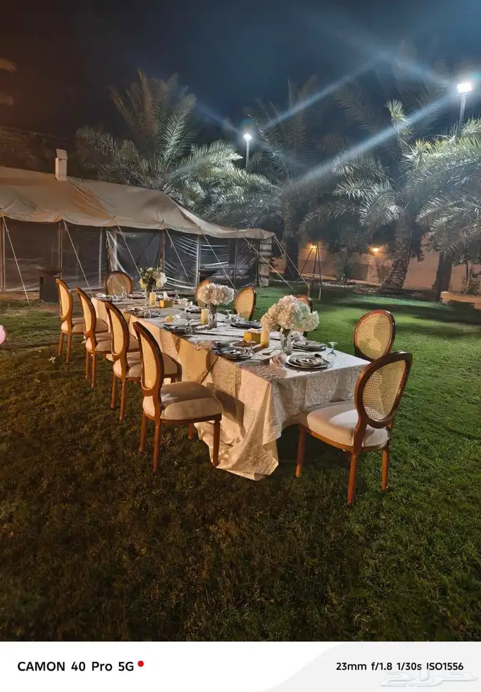 تاجير كراسي وطاولات وكنب وجلسات شعبيه وزل 0