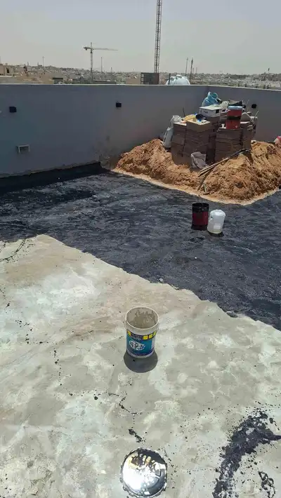 لجميع أعمال العزل والتسريبات اسطح حمامات ضمان علي شغلنا index