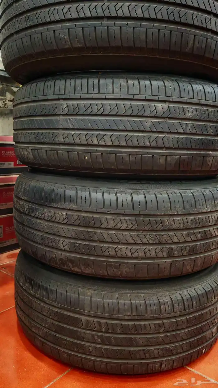 كفرات مقاس 275 65 18 نضيفه جدن تاريخ 2024 0