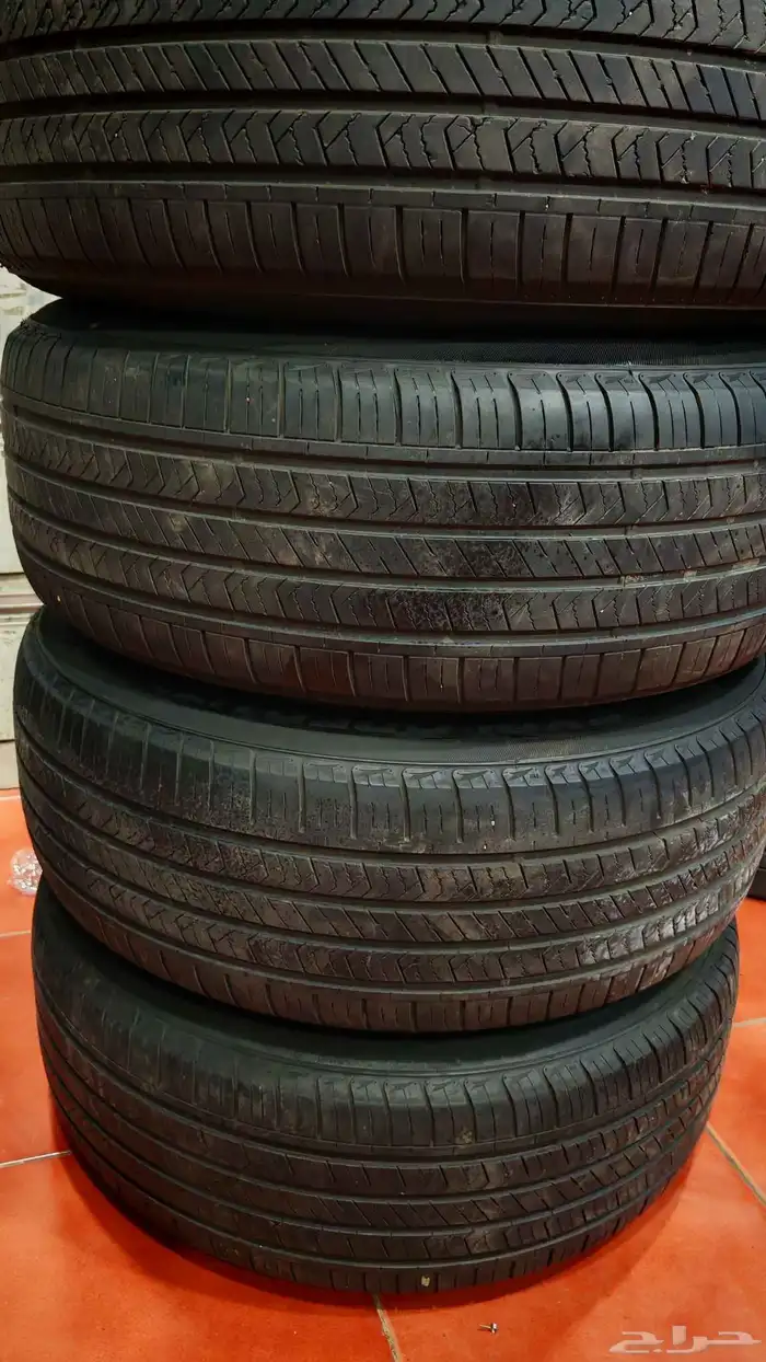 جنوط تاهو اصلي وكاله مقاس 18 نضيفه جدن معا الكفرات 5