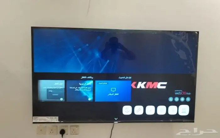 شاشه ذكيه بيع احدث شاشات التلفزيون سمارت 4k توصيل تركيب مجان 3