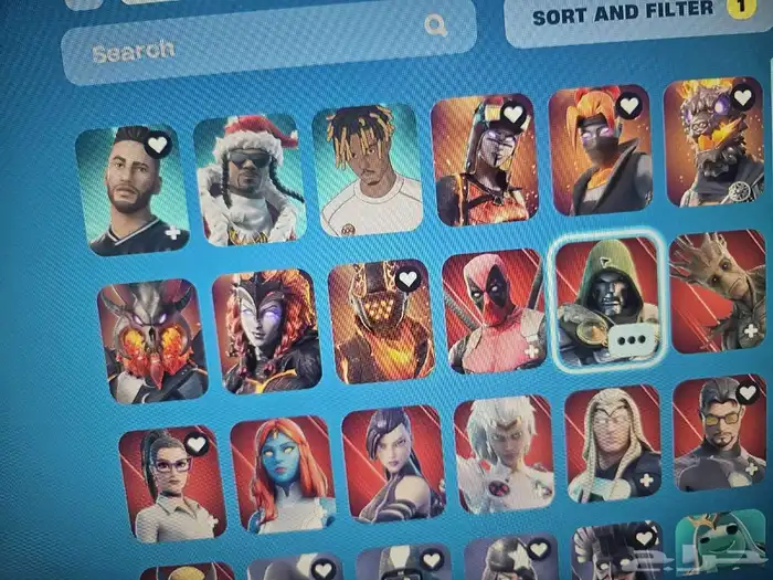 حساب فورت نايت فخم للبيع 1