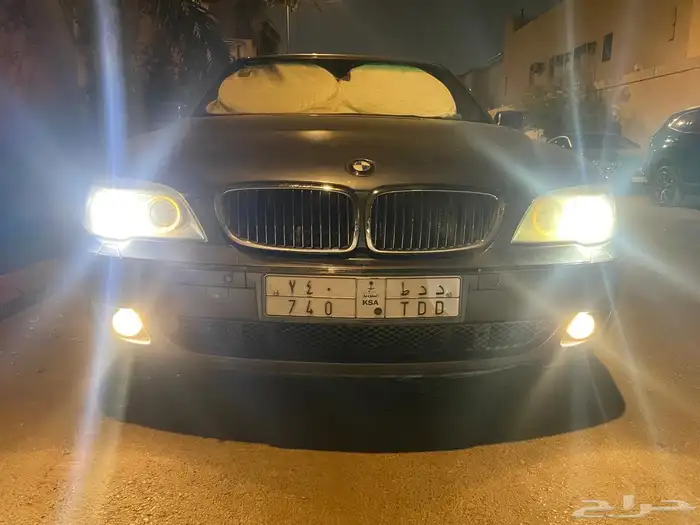 بي ام دبليو 740 Li مع لوحة 5